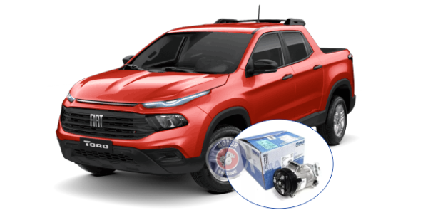 Compressor de Ar Condicionado Fiat Toro 1.8 16V E-Torq MotorEngine