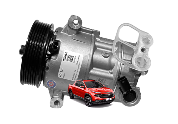 Compressor de Ar Condicionado Fiat Toro 2.0 Freedom Turbo Diesel Mahle ACP 221